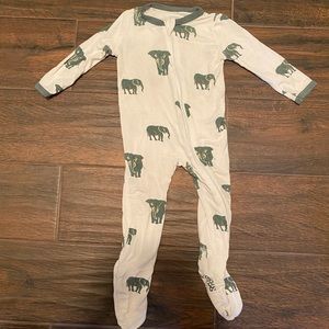 Kyte BABY zippered footie 6-12m
